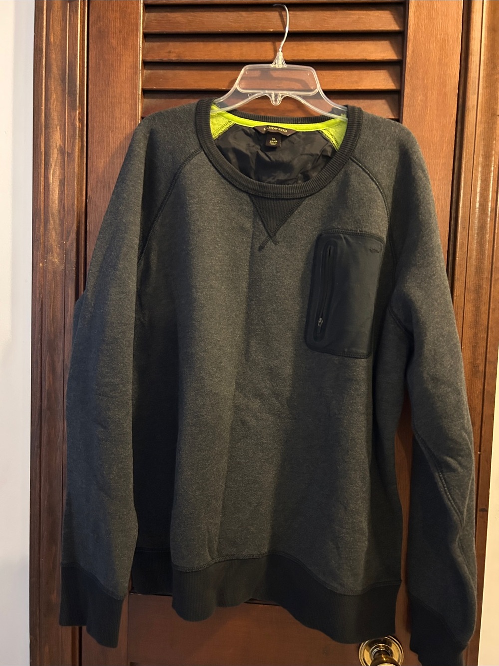 Land end sweatshirt